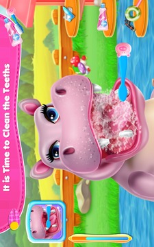Hippo Dentist Care游戲截圖2