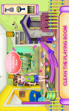 Kindergarten Cleaning - House Cleaning游戲截圖4
