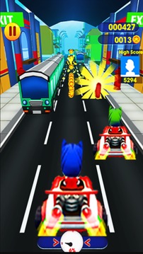 pj racing masks : pjmasks 2018游戲截圖4