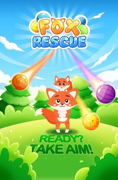 Bubble Shooter: Fox Rescue游戲截圖1