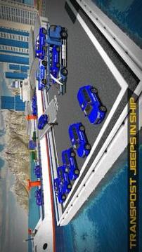 Cruiser Police Transport Game游戲截圖1