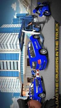 Cruiser Police Transport Game游戲截圖3