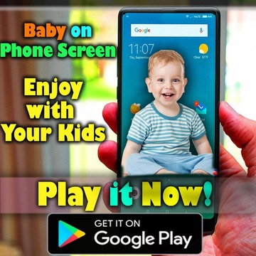 Virtual baby in phone Screen - Baby Phone游戲截圖3