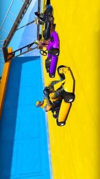 Superhero Kart Racing Games: Mega Ramp Games游戲截圖5