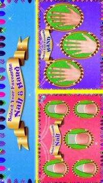 Nail Art Design Nail Salon Game游戲截圖4