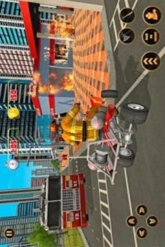 ATV Firefighter Simulator 2018: Quad Bike Rescue游戲截圖4