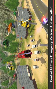 Ambulance & Helicopter SIM 2游戲截圖2