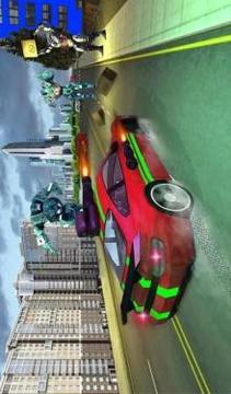 Muscle Car Robot War:Transforming Robot Super Car游戲截圖3