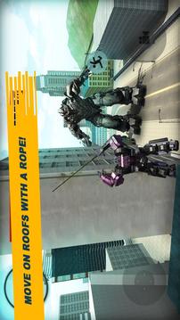 Futuristic Robot: Rope Hero游戲截圖1