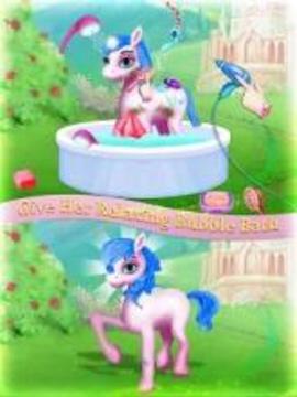 Rainbow Pony Princess Unicorn Beauty Makeover游戲截圖1