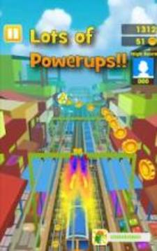 Subway Flash 3D Adventures游戲截圖5