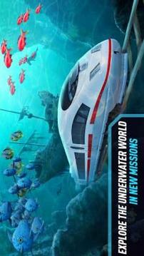 Undersea Water Stream Train游戲截圖4
