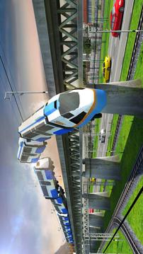 Euro Train Racing Game 2017- Multiplayer游戲截圖1