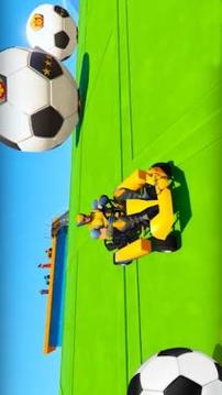 Superhero Kart Racing Games: Mega Ramp Games游戲截圖1