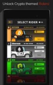 Crypto Rider - Bitcoin and Cryptocurrency Racing游戲截圖2