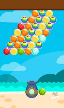 Seaside Bubble Shooter游戲截圖2