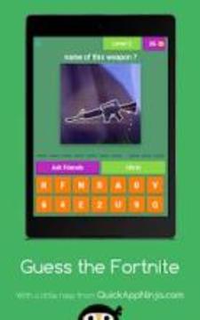 Guess the Picture- Fortnite Quiz (fortn)游戲截圖5