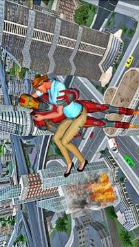 Flying Multi Superhero Robot Rescue City 2018游戲截圖3