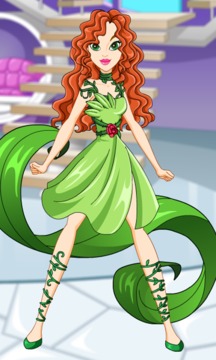 Poison Ivy Dress Up游戲截圖3