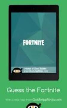 Guess the Picture- Fortnite Quiz (fortn)游戲截圖3