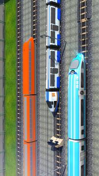Euro Train Racing Game 2017- Multiplayer游戲截圖5