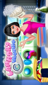 Laundry Washing and Ironing Kids Game游戲截圖4