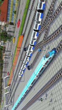 Euro Train Racing Game 2017- Multiplayer游戲截圖4