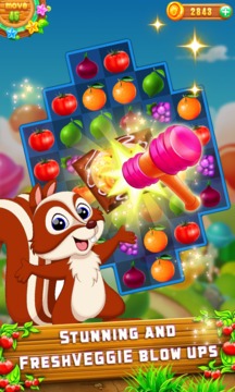 Fruit Paradise Mania - Merry Christmas游戲截圖5