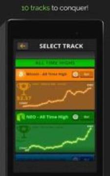 Crypto Rider - Bitcoin and Cryptocurrency Racing游戲截圖1