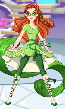 Poison Ivy Dress Up游戲截圖1