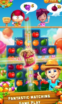 Fruit Paradise Mania - Merry Christmas游戲截圖2