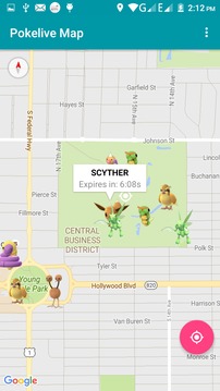 PokeLive Map游戲截圖1