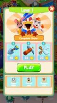 Juice Fruit Pop City Garden游戲截圖3