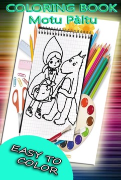 coloring book for Moutu Pàtlu游戲截圖2