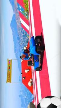 Superhero Kart Racing Games: Mega Ramp Games游戲截圖4