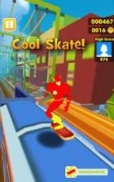 Subway Flash 3D Adventures游戲截圖4