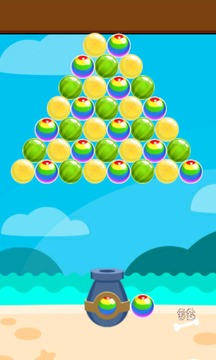 Seaside Bubble Shooter游戲截圖3