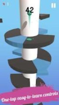 Helix Ball Jump游戲截圖2