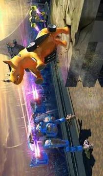 Robot Car Transforming Rhinoceros Wild Rhino Games游戲截圖4