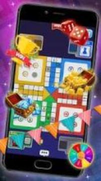 Ludo Lite King - Classic Ludo Board Game游戲截圖1