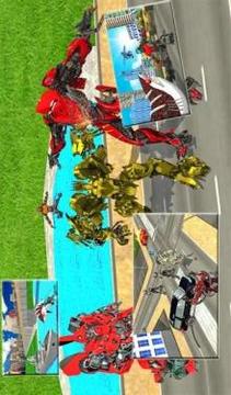 Transformation Robot Shark Game:Shark Simulator游戲截圖1