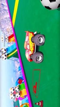 Superheroes Monster Truck Parking: Mega Ramp Games游戲截圖3