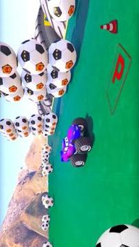 Superheroes Monster Truck Parking: Mega Ramp Games游戲截圖1