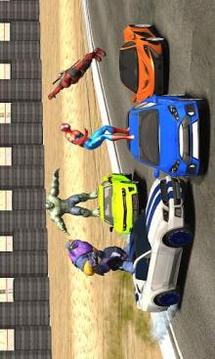 Super Hero Avenger Infinity Drift War游戲截圖2