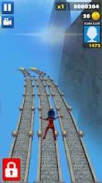 miraculous ladybug super subway 3D rush adventure游戲截圖2