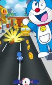 Subway doraemon Adventure: doramon, doremon Game游戲截圖1