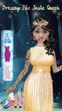 Snake Girl - Nagin Makeover Game游戲截圖1