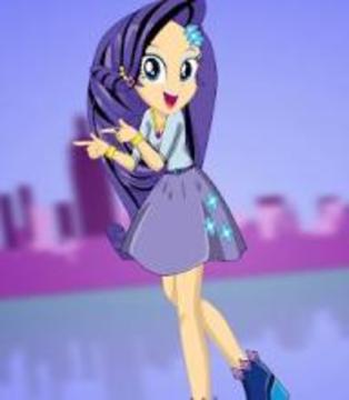 Rarity Dress up Rainbow Dash Fluttershy Games游戲截圖3