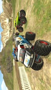 Mount Monster Truck Speed 3D游戲截圖1