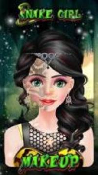 Snake Girl - Nagin Makeover Game游戲截圖2